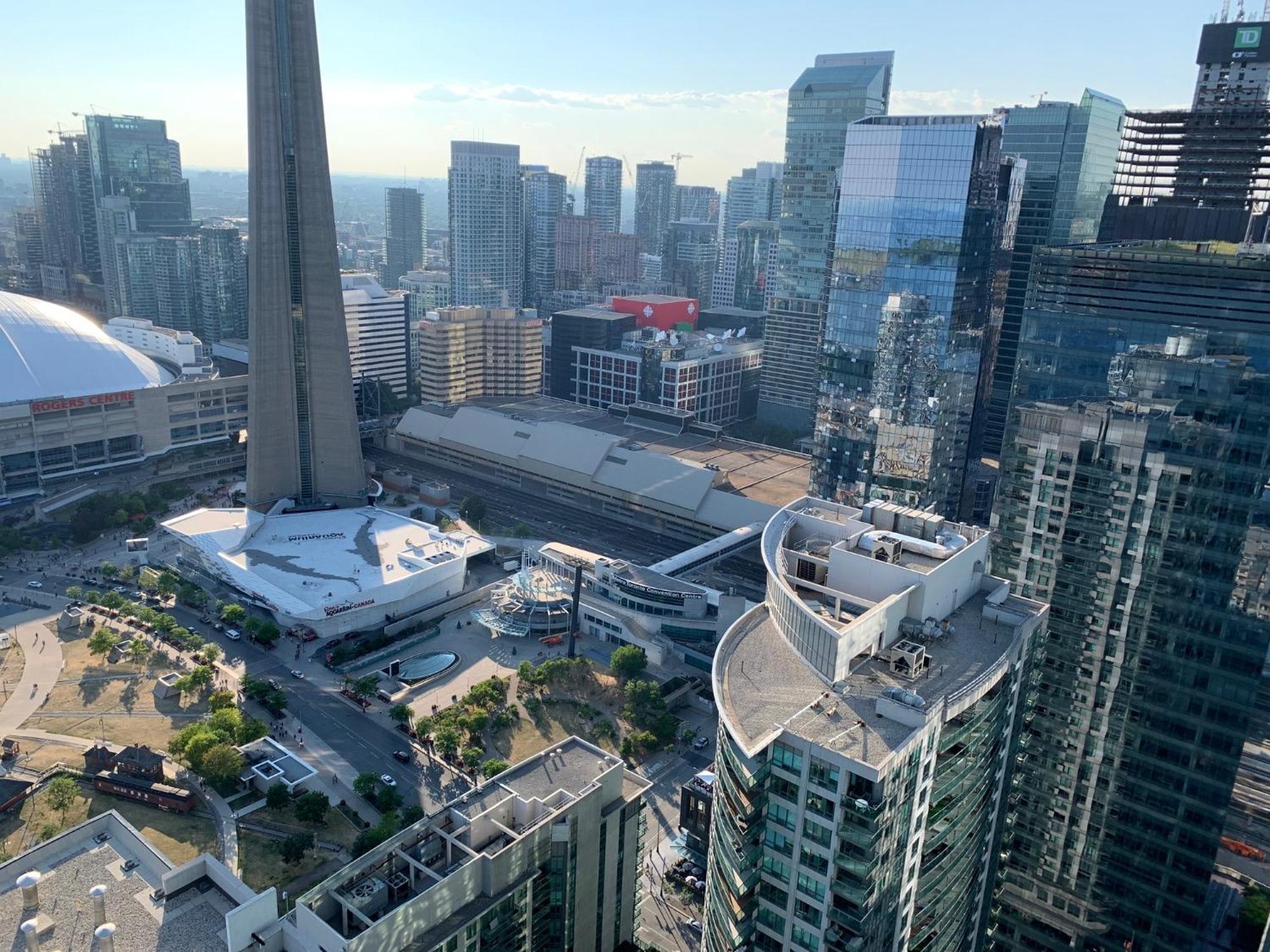 Апартаменти Magnificient View Next Cn Tower/Rogers/Union/Mtcc Торонто Екстер'єр фото